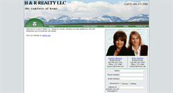 Desktop Screenshot of hrrealtymt.com